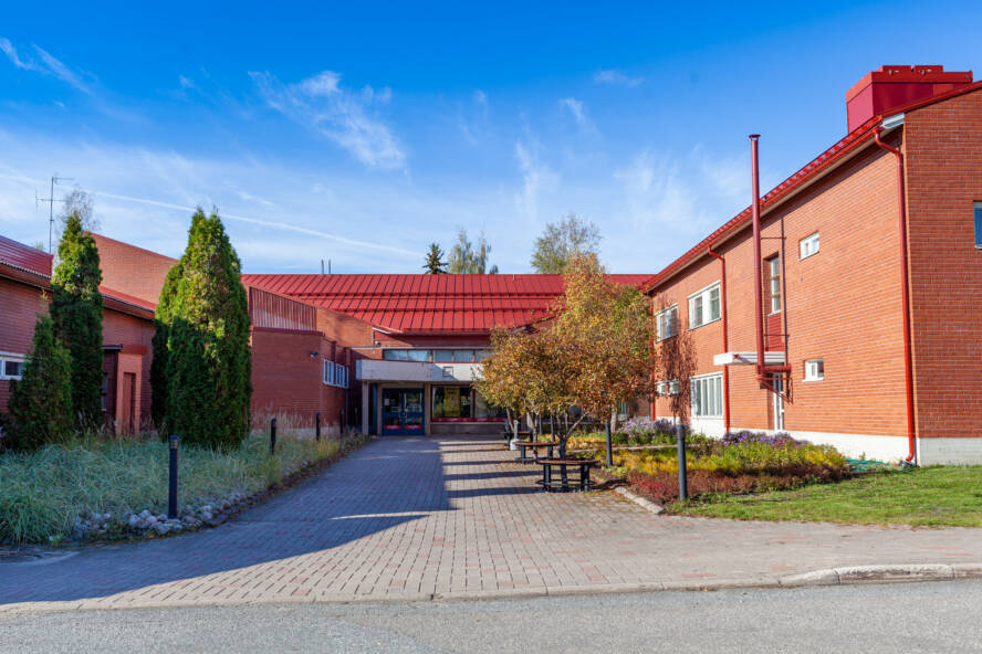 Yrityspuisto Futurian pääsisäänkäynti