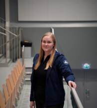 Henkilökuva Nina Pyykösestä