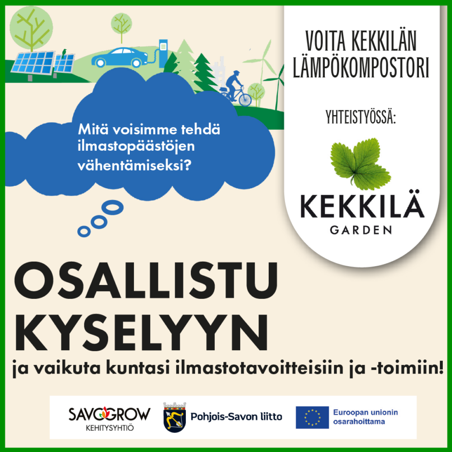 ilmastokyselyn mainos