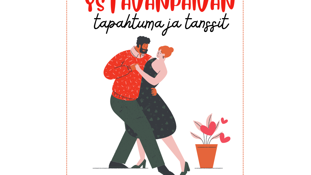 ystävänpäivätapahtuman mainos