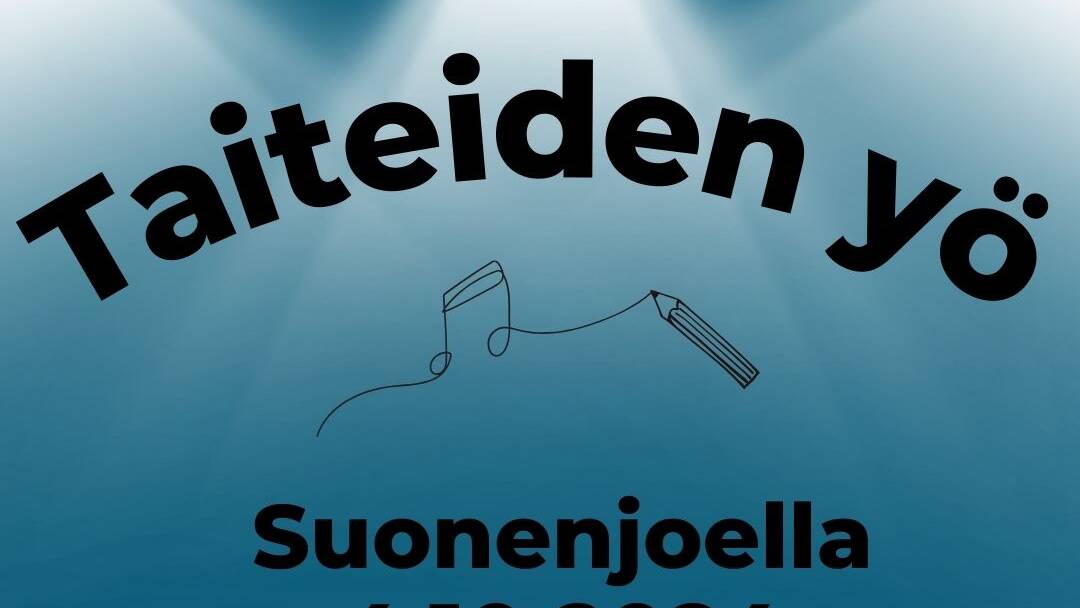 taiteiden yö 2024 mainoskuva
