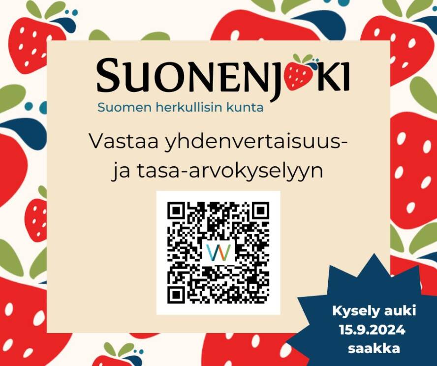 Tasa-arvokyselyn mainoskuva