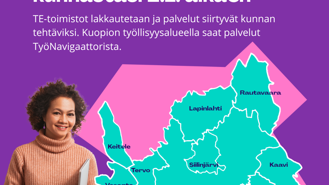 nainen, kartta ja teksti