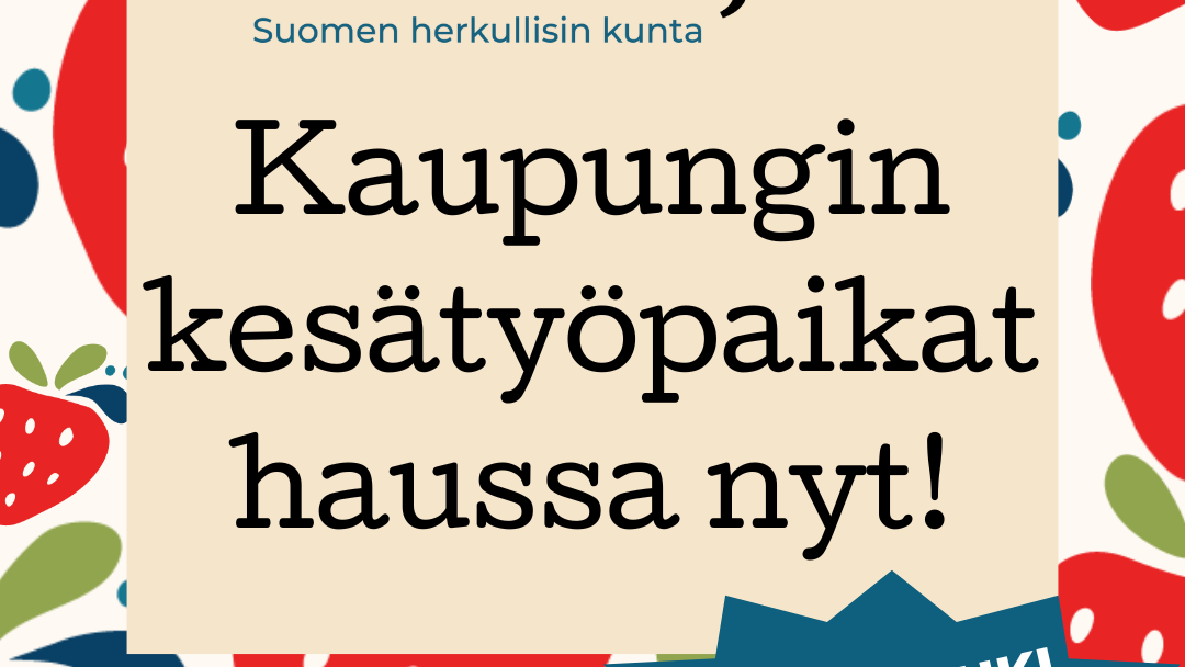 kesätyö 2025 ilmoituskuva