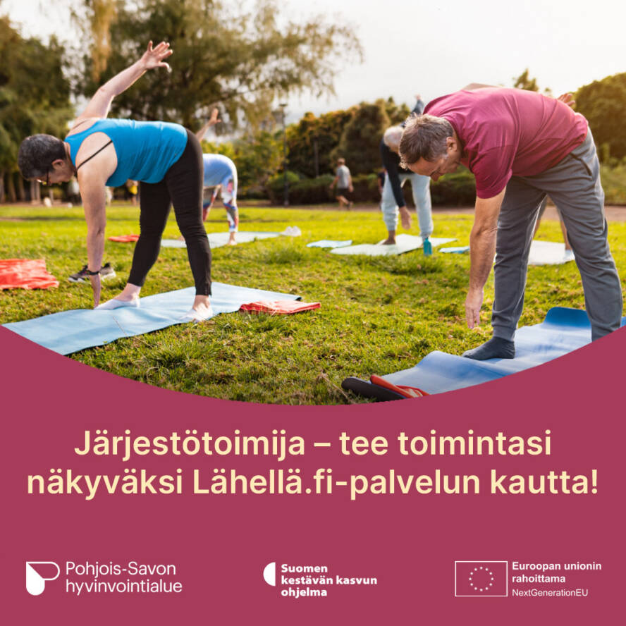 mainoskuva kahdesta urheilijasta
