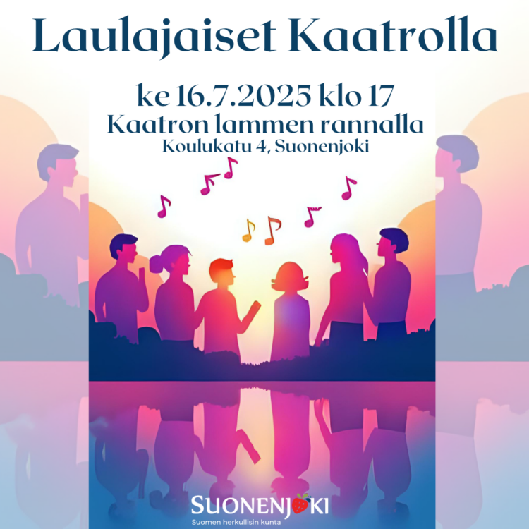 Laulajaiset Kaatrolla tapahtuman mainoskuva