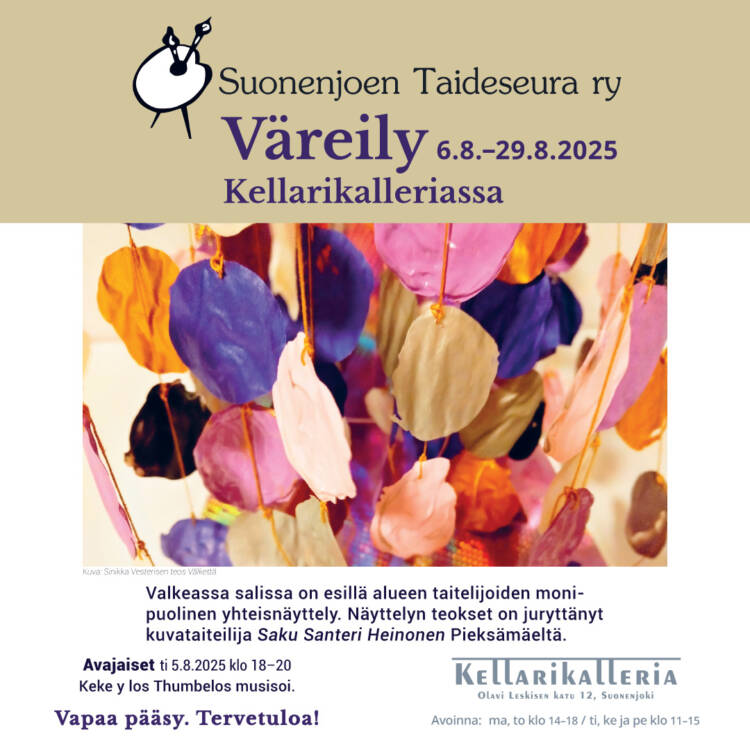 mainoskuva SuTaSe Väreily