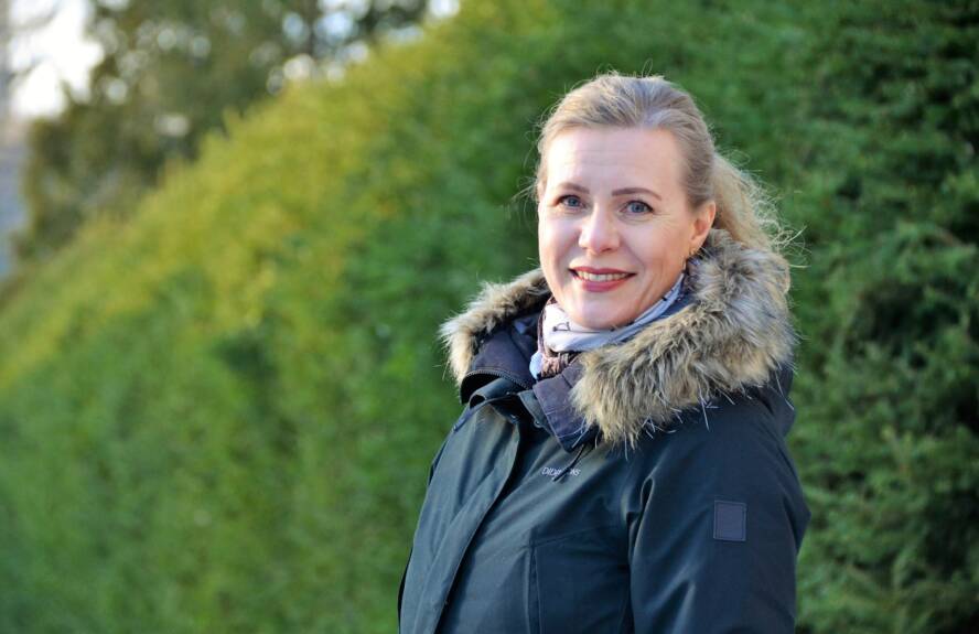 kuvassa Helena Länsimies