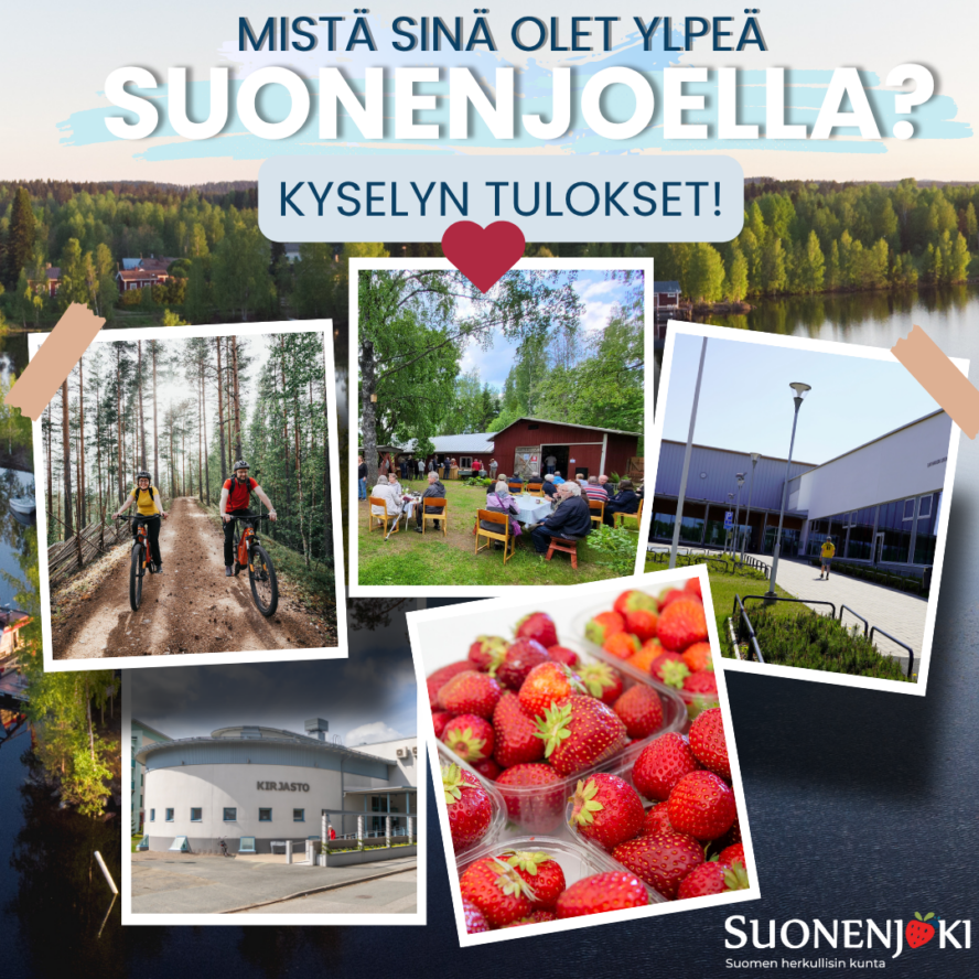 kuvakollaasi Suonenjoen ylpeyden kohteista