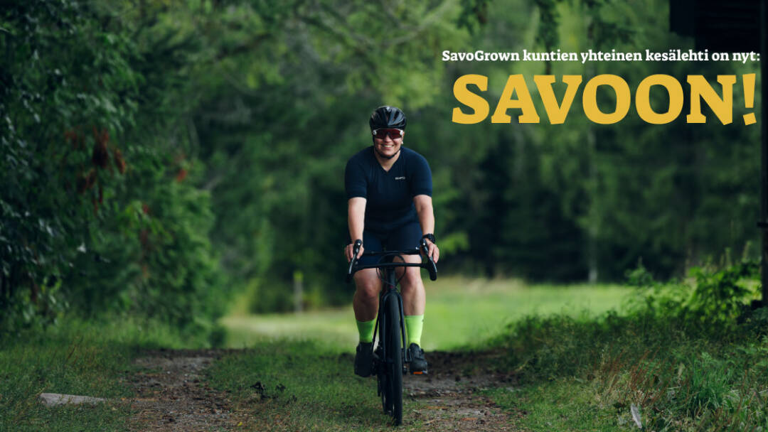 kesälehden mainosbanneri