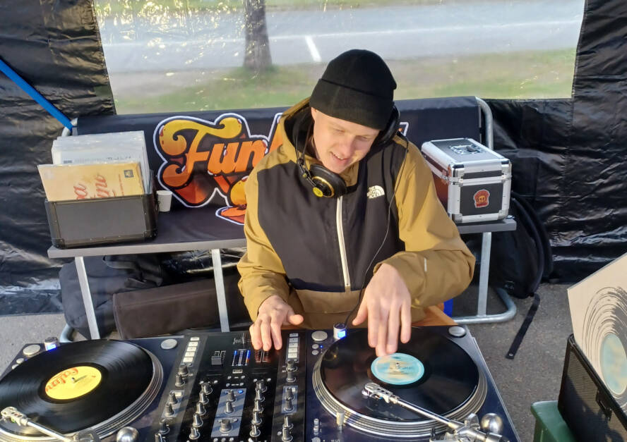DJ RR Suonenjoen Taiteiden yössä 2025