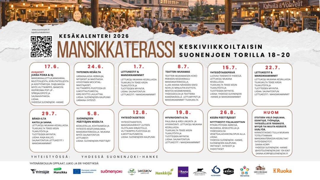 mansikkaterassin ohjelma