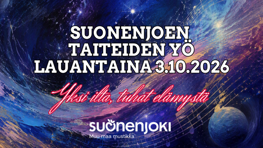 suonenjoen taiteiden yön 2026 mainoskuva