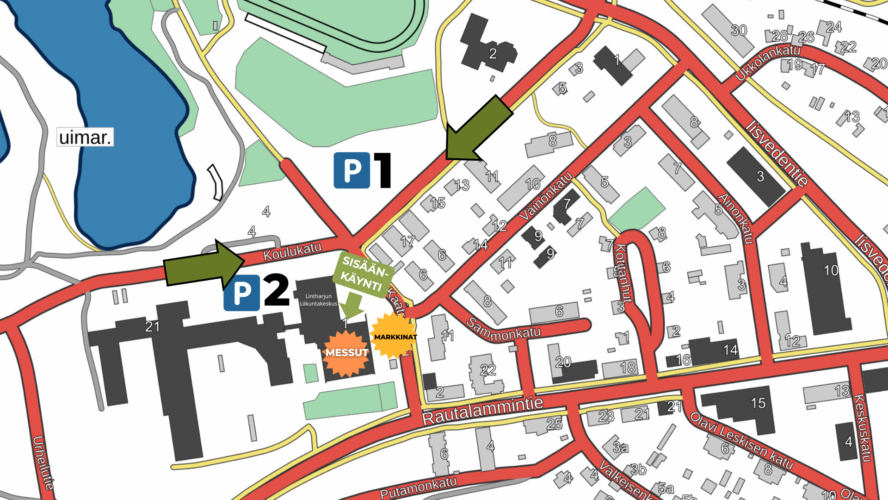 messut infokirjeen kuva parkkeeramisesta