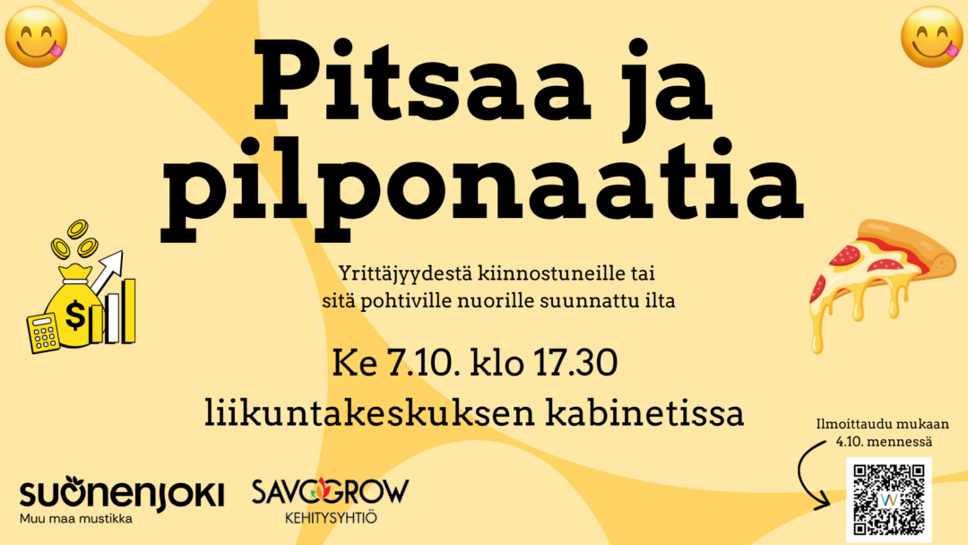 pitsaa ja pilponaatia tapahtuman kansikuva